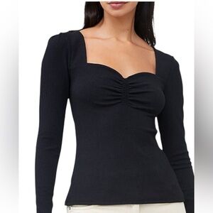 French Connection- sweetheart neckline